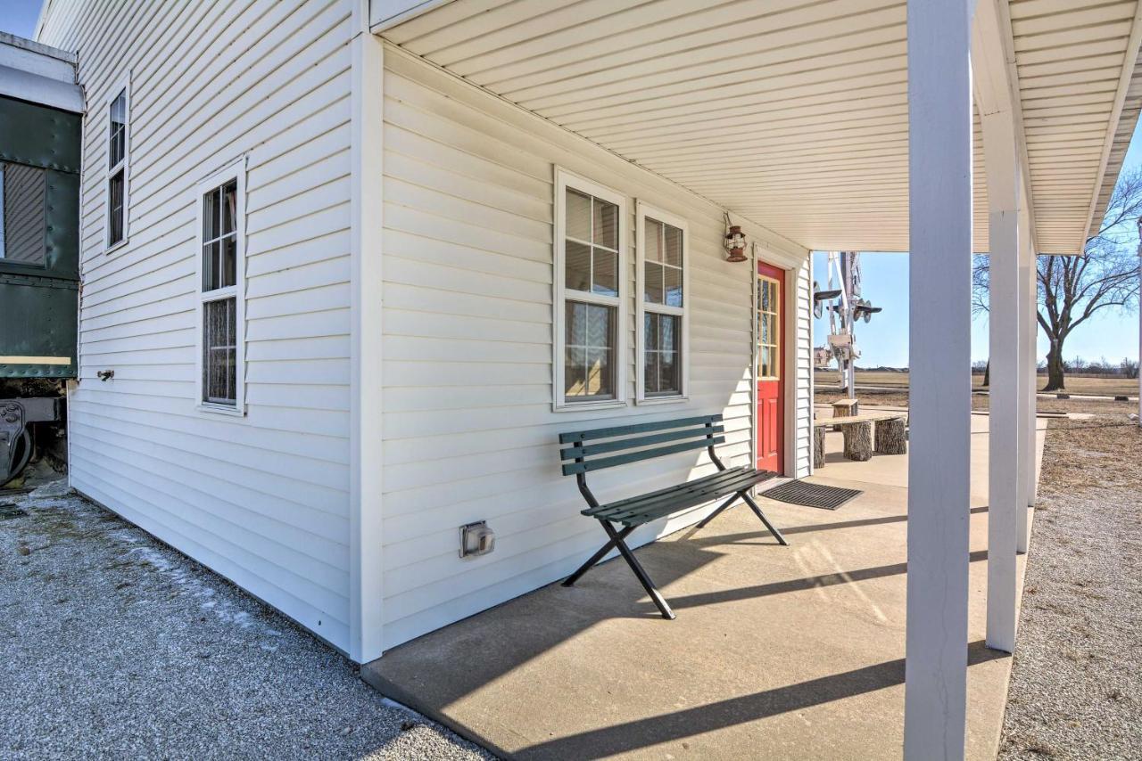 Unique Joplin Gem Converted Train Car Studio Exterior foto