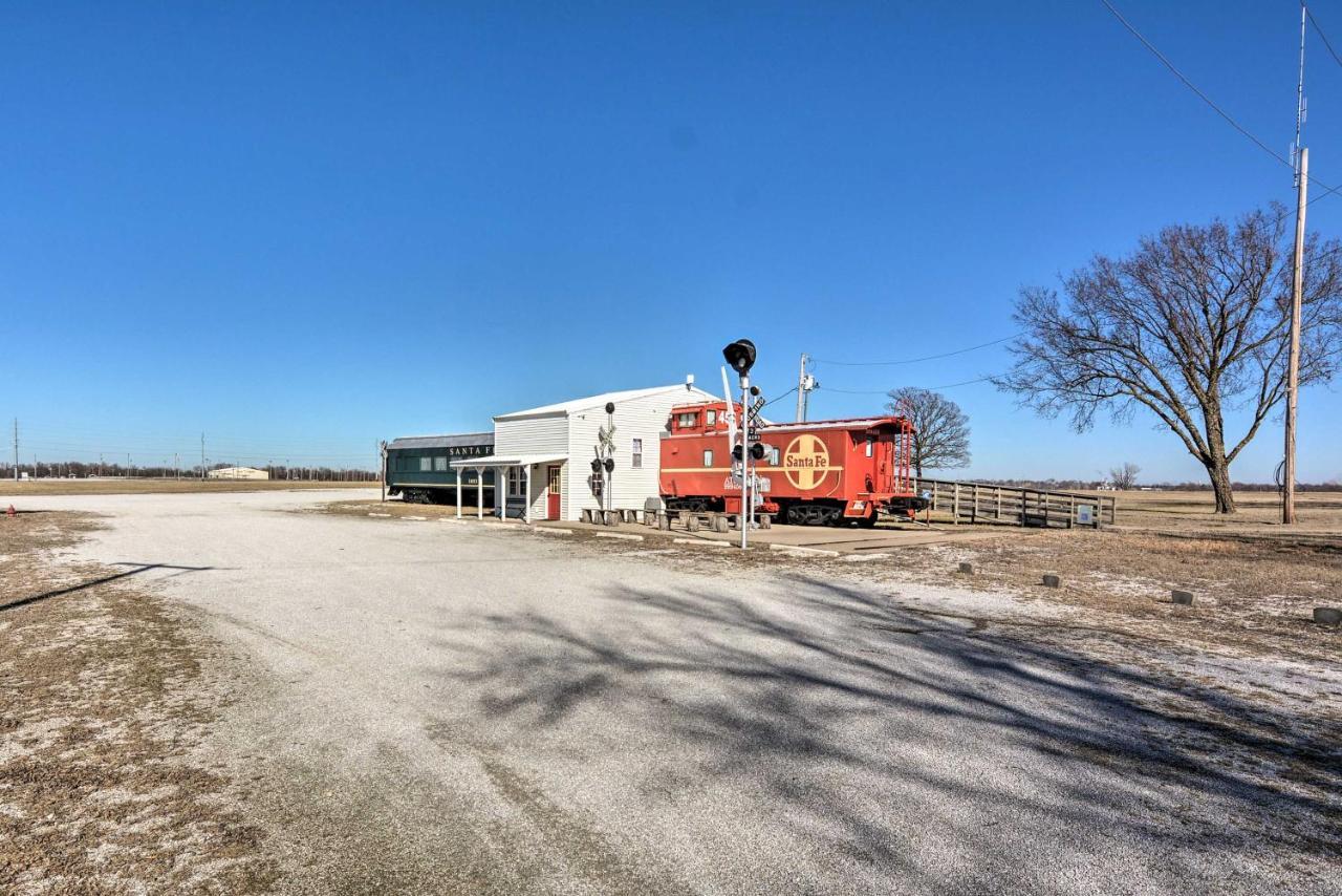 Unique Joplin Gem Converted Train Car Studio Exterior foto